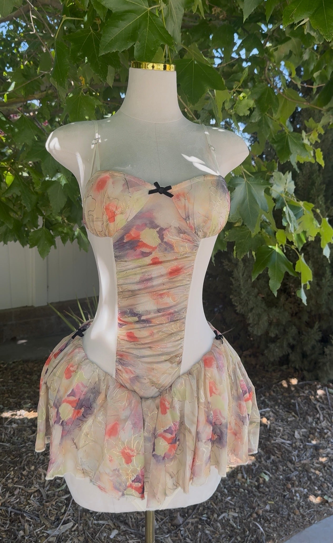 Mini Floral Dress